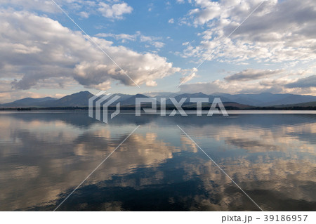 Waters of Liptovska Mara lake in Liptovsky Trnovec Waters of Liptovska Mara lake in Liptovsky Trnovec 39186957