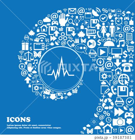 pulse Icon . Nice set of beautiful icons twisted s pulse Icon . Nice set of beautiful icons twisted s 39187381