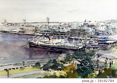 氷川丸　横浜　商船　ミナトミライ 39192784