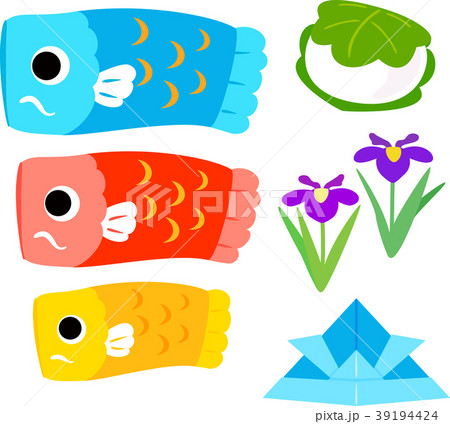 子供の日のイラストセット 39194424