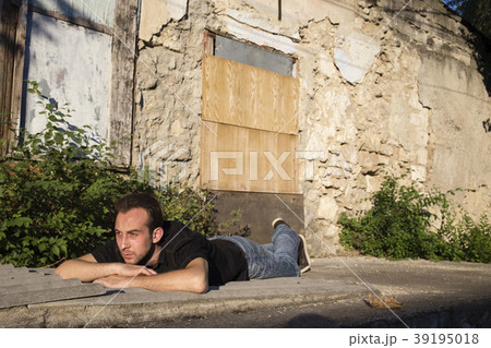 Man and a city. Man and a city. 39195018