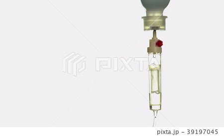 Hospital drop counter on white background, medical 39197045