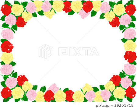 ばら6(フレーム風) 39201719