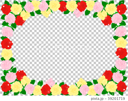 ばら6(フレーム風) 39201719