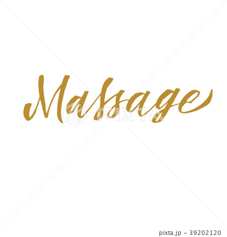 Massage hand lettering Massage hand lettering 39202120