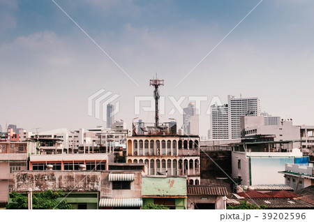 Residential buildings in Bangkok China town Residential buildings in Bangkok China town 39202596