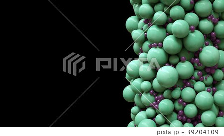 Colorful abstract chaotic structure balls 39204109