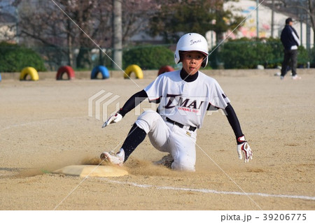 少年野球　走者 39206775