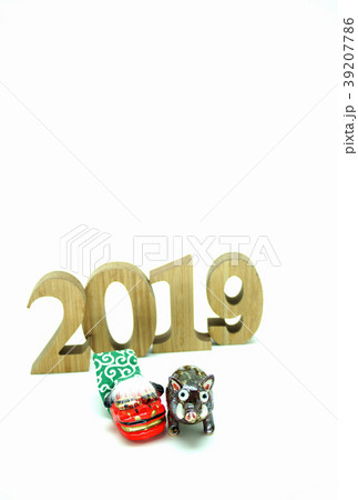 年賀状素材(亥年) 年賀状素材(亥年) 39207786