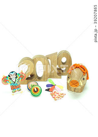 年賀状素材(亥年) 年賀状素材(亥年) 39207865