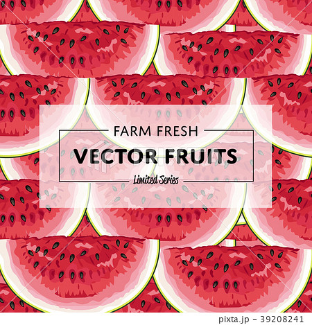 Organic farm fruit square banner 39208241