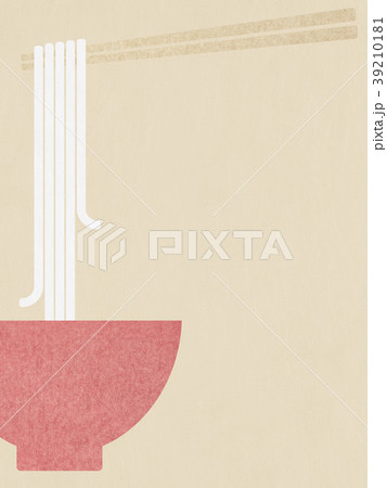 背景-和紙-麺 39210181