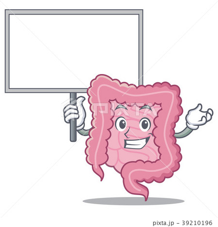 Bring board intestine character cartoon style Bring board intestine character cartoon style 39210196