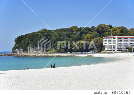 白浜　白良浜（しららはま）和歌山県西牟婁郡白浜町 39210269