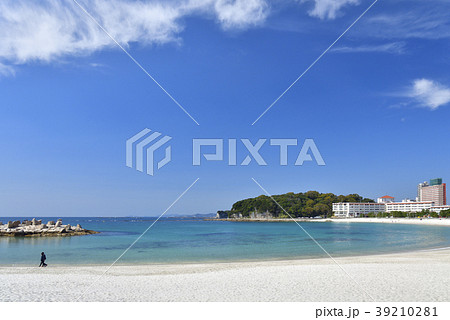 白浜　白良浜（しららはま）和歌山県西牟婁郡白浜町 39210281