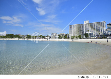 白浜　白良浜（しららはま）和歌山県西牟婁郡白浜町 39210294