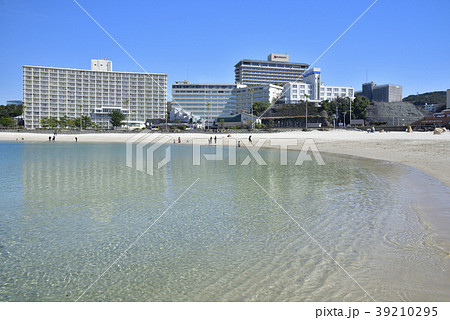 白浜　白良浜（しららはま）和歌山県西牟婁郡白浜町 39210295