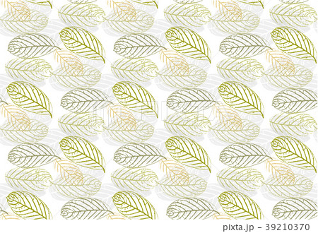 Autumn leaves seamless pattern. Floral jungle  39210370