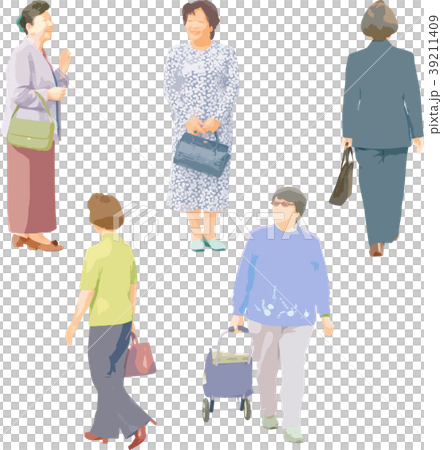 整體人例證_祖母 39211409