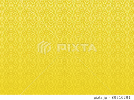 和柄の金の菱形の背景イラストのイラスト素材 和柄の金の菱形の背景イラストのイラスト素材