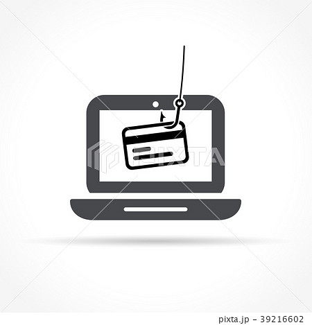 phishing icon on white background 39216602