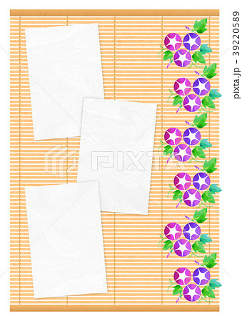 背景素材_朝顔（ピンク系） 39220589