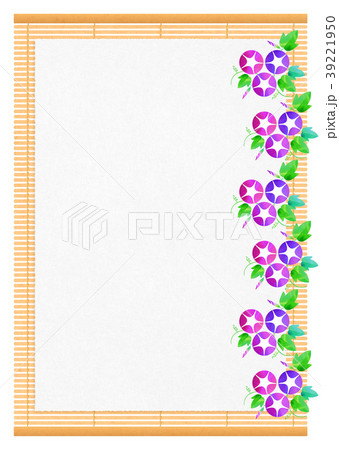 背景素材_朝顔（ピンク系） 39221950