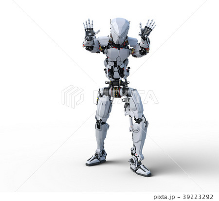 人型ロボット Perming3dcgイラスト素材のイラスト素材