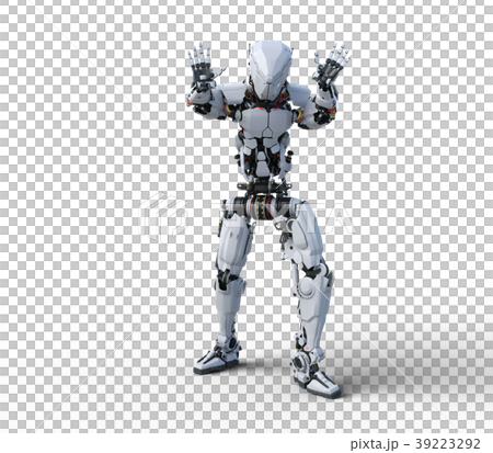 人型ロボット perming3DCGイラスト素材 人型ロボット perming3DCGイラスト素材 39223292