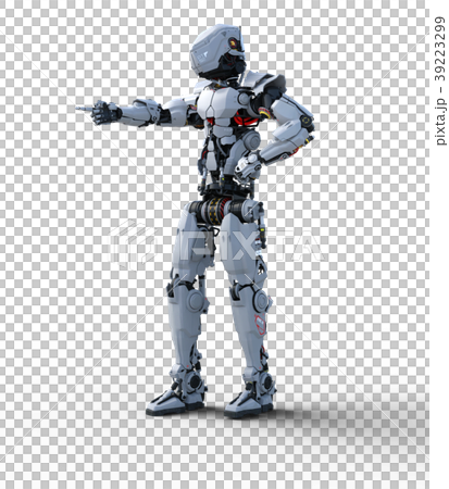 人型ロボット perming3DCGイラスト素材 人型ロボット perming3DCGイラスト素材 39223299