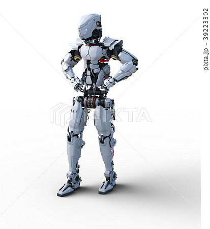 人型ロボット Perming3dcgイラスト素材のイラスト素材