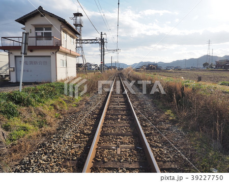 単線線路の風景 39227750