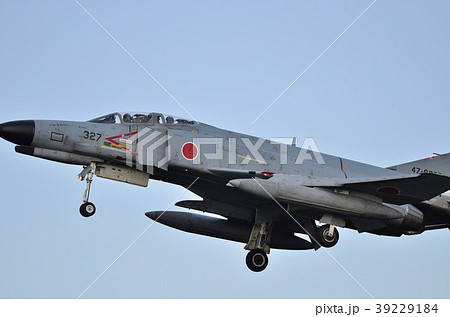 戦闘機 岐阜基地 F4 航空自衛隊 ファントムの写真素材