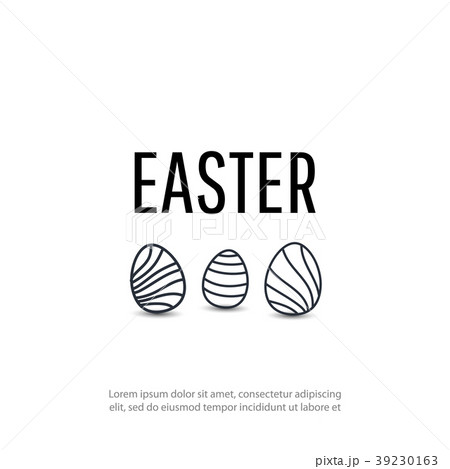 Composition of cute poster for Easter Egg . Composition of cute poster for Easter Egg . 39230163