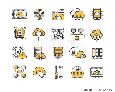 Cloud omputing. Internet technology. Online 39232745