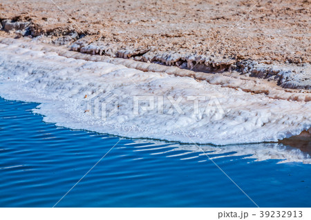 Chott el Djerid, salt lake in Tunisia 39232913