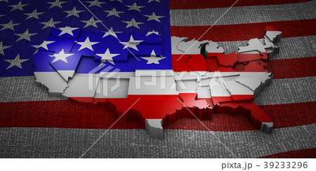United states on the flag 39233296