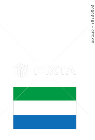 世界の国旗シエラレオネ 39236003