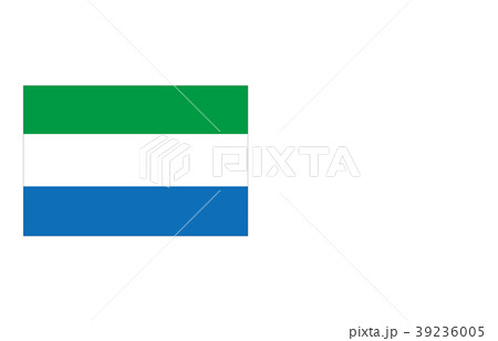 世界の国旗シエラレオネ 39236005