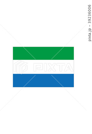 世界の国旗シエラレオネ 世界の国旗シエラレオネ 39236006