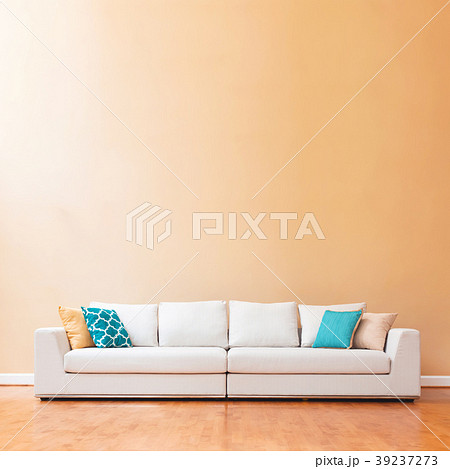 White couch in a large luxury home 39237273