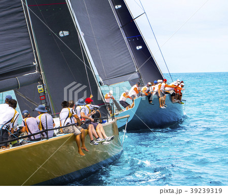 Sailing yachts regatta. Yachting. Sailing Sailing yachts regatta. Yachting. Sailing 39239319