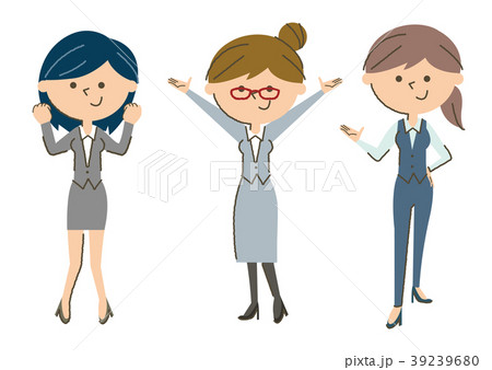 ビジネス3人娘 ビジネス3人娘 39239680
