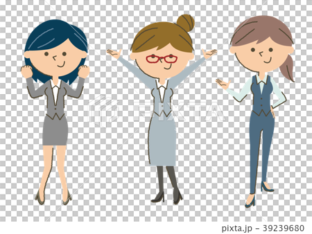 ビジネス3人娘 ビジネス3人娘 39239680