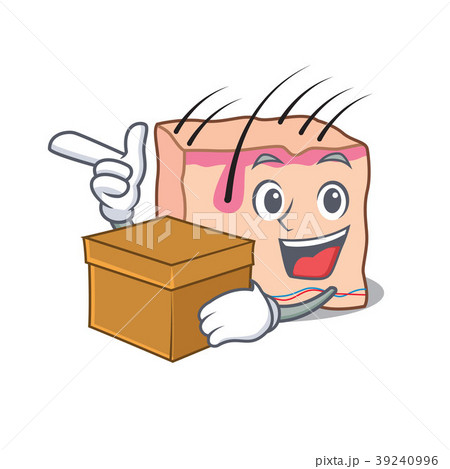 With box skin character cartoon style 39240996