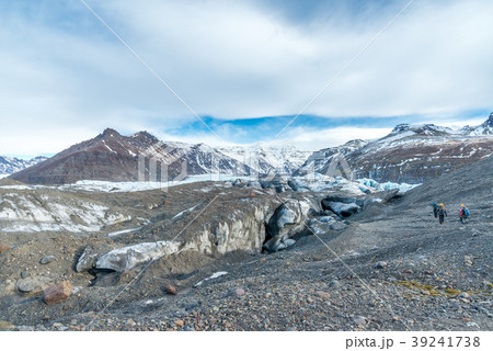 Mountains near entrance of ice cave in Iceland Mountains near entrance of ice cave in Iceland 39241738