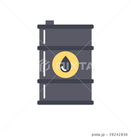 Barrel of Oil vector icon 39242836