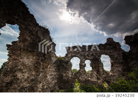 Ruins of the castle of the Knights Templar order 39245230