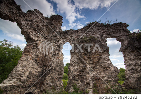 Ruins of the castle of the Knights Templar order 39245232