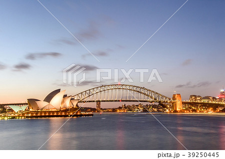 ナイトシーン 夕映 夜景 39250445